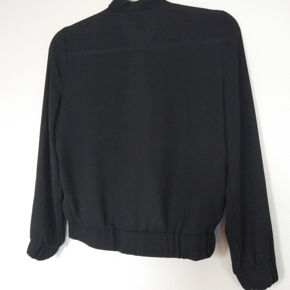 Women's mesh front zipper jacket - Picture 3 of 3